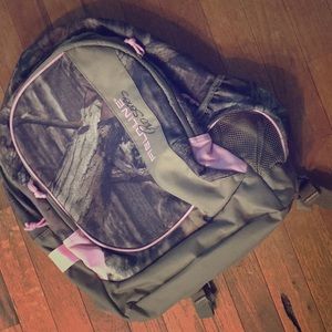 FieldLine camo backpack